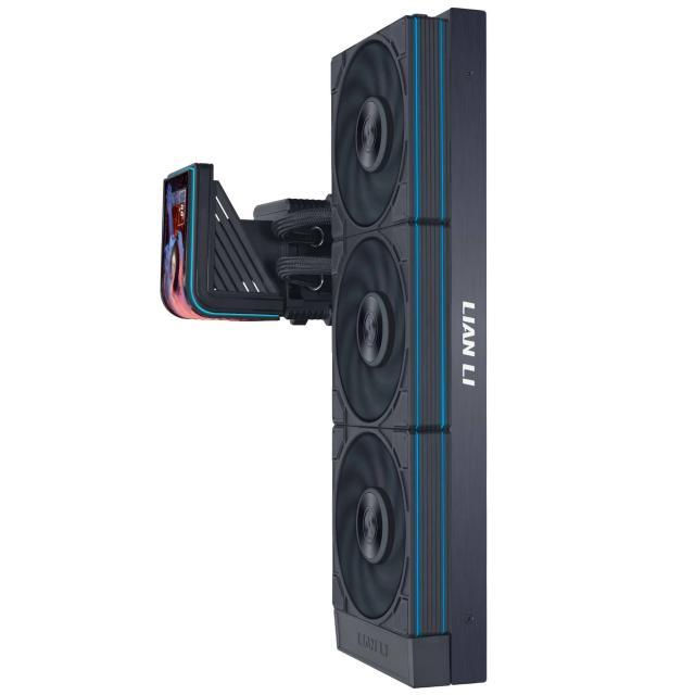 Охладител за процесор Lian Li HydroShift II OLED Curved 360 UNI FAN P28 - Black