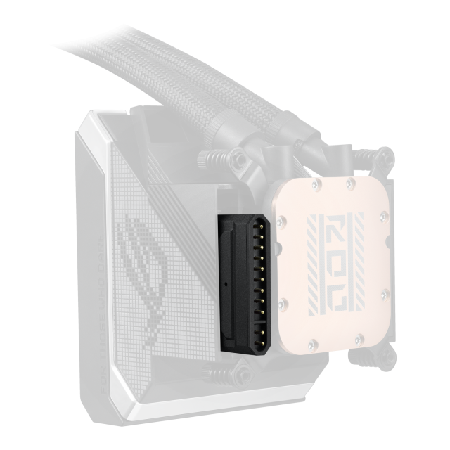 Охладител за процесор ASUS ROG Strix SLC IV 360 ARGB LCD, LGA 1700 / LGA 1851, AM4 / AM5, Черен