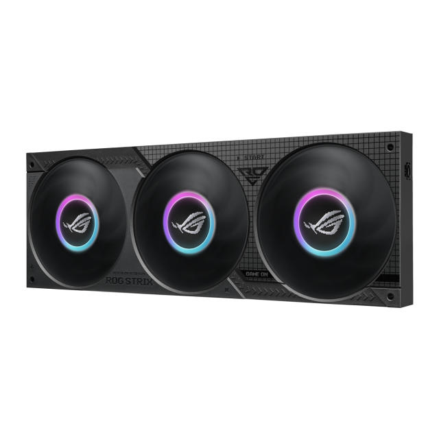 Охладител за процесор ASUS ROG Strix SLC IV 360 ARGB LCD, LGA 1700 / LGA 1851, AM4 / AM5, Черен