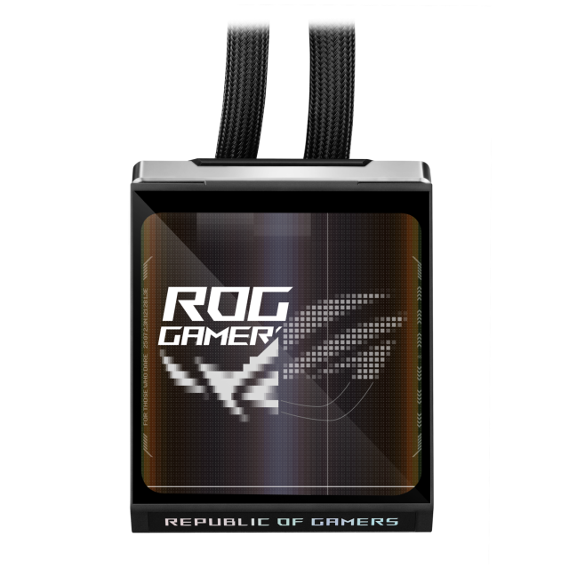 Охладител за процесор ASUS ROG Strix SLC IV 360 ARGB LCD, LGA 1700 / LGA 1851, AM4 / AM5, Черен