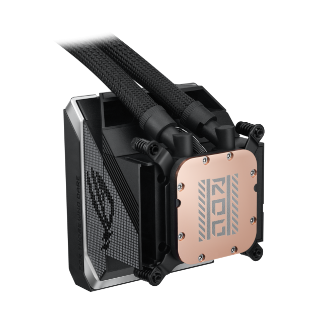 Охладител за процесор ASUS ROG Strix SLC IV 360 ARGB LCD, LGA 1700 / LGA 1851, AM4 / AM5, Черен