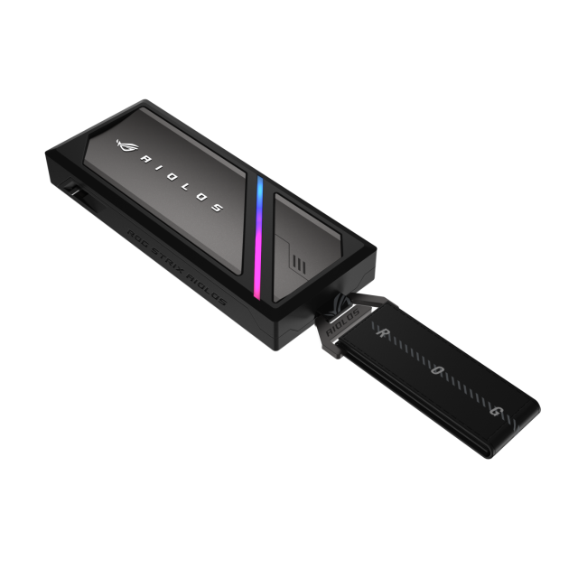 Кутия ASUS ROG Strix Aiolos 2x2 SSD M.2 NVMe - USB-C 3.2 Gen2