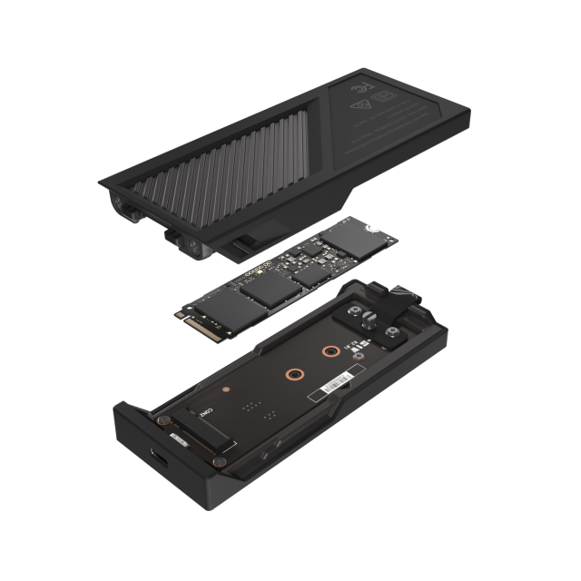 Кутия ASUS ROG Strix Aiolos 2x2 SSD M.2 NVMe - USB-C 3.2 Gen2