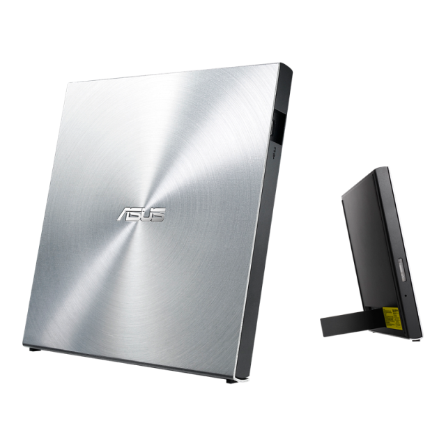 Външно записващо устройство ASUS UltraDrive DVD±R/RW, DVD±R DL, CD-R/RW, Silver