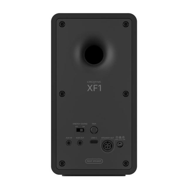 Тонколони Creative XF1 72W RMS Black, LDAC, Hi-Res Audio, USB Tupe-C, AUX