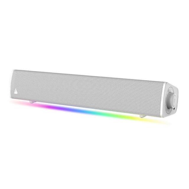 Cаундбар Creative Sound Blaster GS3 White, 24W, Bluetooth, USB-C, AUX