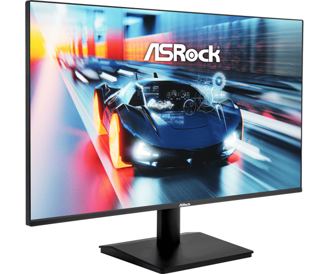 Монитор ASRock CL27FFAE, 27.0" (68.58 cm) FHD IPS Anti-Glare Display, 120Hz, 1ms (MPRT), 300 cd/m2, VGA, HDMI