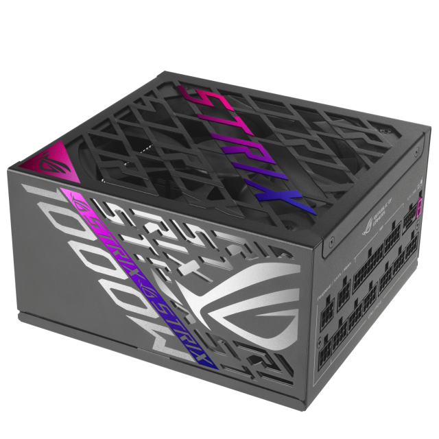 Захранващ блок ASUS ROG STRIX 1000W, Active PFC, PCIe 5.1/ATX 3.1, 80 Plus Platinum, Fully Modular
