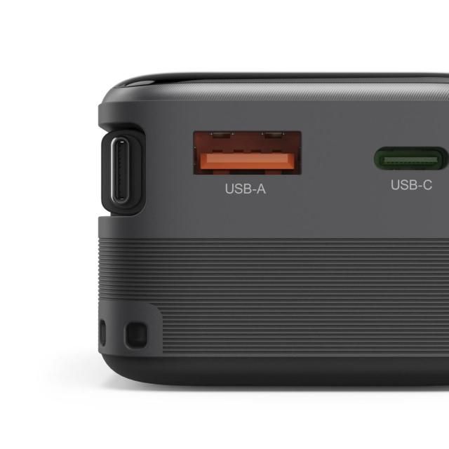 Външна батерия HAMA „Roll Up“, 20000 mAh, 45 W, USB Type-C