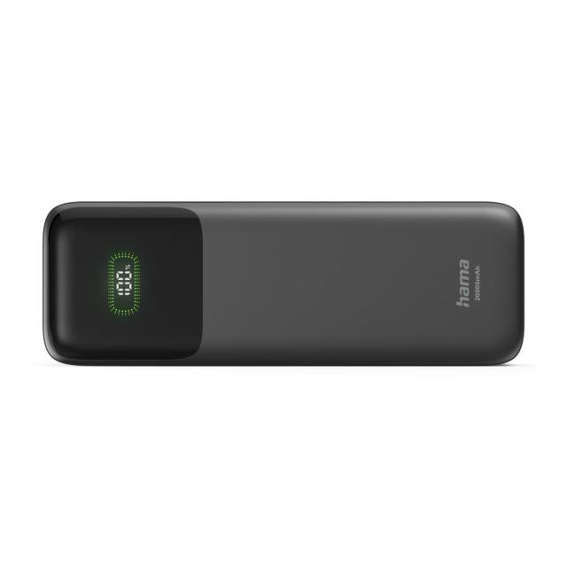 Външна батерия HAMA „Roll Up“, 20000 mAh, 45 W, USB Type-C
