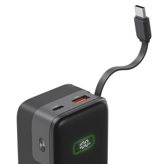 Външна батерия HAMA „Roll Up“, 20000 mAh, 45 W, USB Type-C