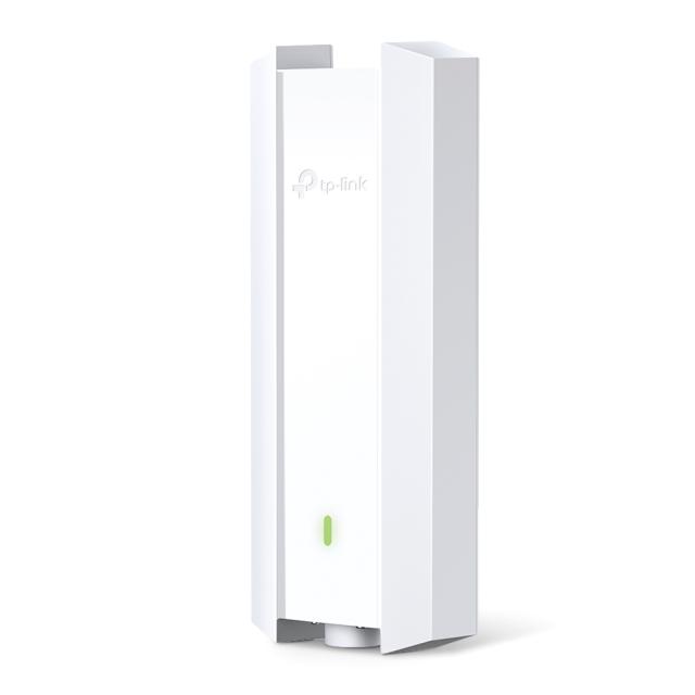 Точка за достъп TP-Link Omada EAP650-Outdoor, AX3000, WiFi 6, IP67, 2.4G/5GHz(574Mbps+2402Mbps), 1x 10/100/1000Mbps RJ45, 4 вътрешни антени