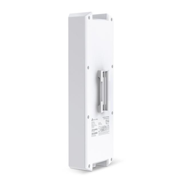 Точка за достъп TP-Link Omada EAP650-Outdoor, AX3000, WiFi 6, IP67, 2.4G/5GHz(574Mbps+2402Mbps), 1x 10/100/1000Mbps RJ45, 4 вътрешни антени