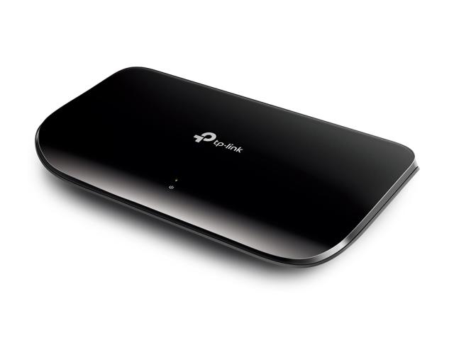 Суич TP-Link TL-SG1008D, 8x 10/100/1000 Mbps RJ45 порта, неуправляем