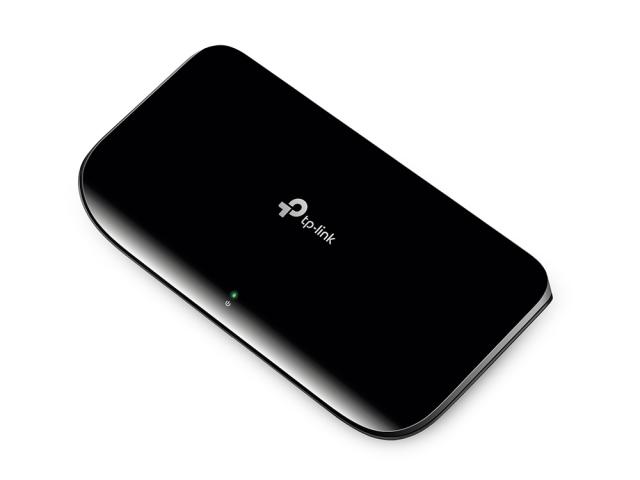 Суич TP-Link TL-SG1008D, 8x 10/100/1000 Mbps RJ45 порта, неуправляем