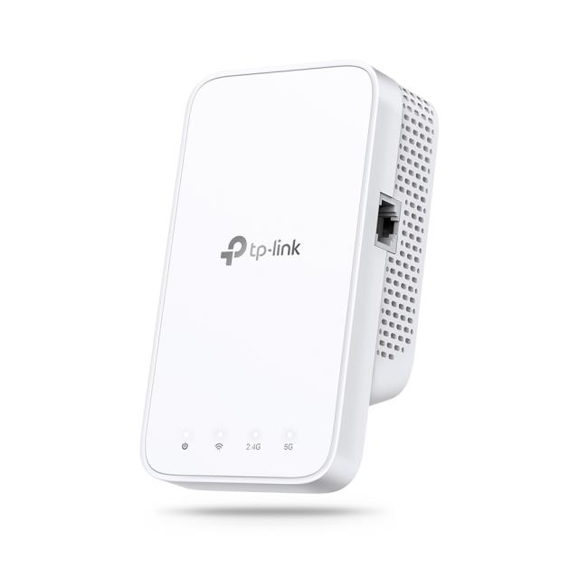 Range Extender/Репитер TP-Link RE330, AC1200, 2.4/5GHz (300+867Mbps), 1x 10/100 RJ45, 2 вътрешни антени
