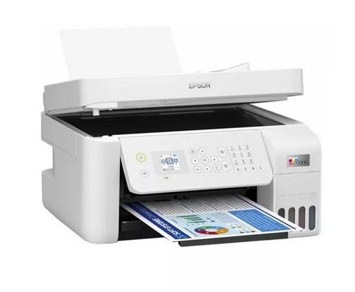 Мастилоструйно многофункционално устройство Epson L5296 MFP, цветен, 5760 x 1440 dpi, 33 стр/мин, ADF, USB, Wi-Fi, LAN, A4
