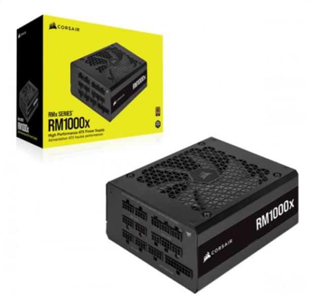 Захранване CORSAIR RMx Series RM1000x 80 PLUS Gold Fully Modular ATX Power Supply 1000W CP-9020201-EU
