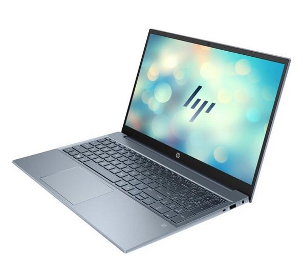 Лаптоп HP Pavilion 15-eh2015nu, (6-ядрен) AMD Ryzen 5 5625U 2.3/4.3GHz, 15.6" (39.62 cm) Full HD IPS Anti-Glare Display, (HDMI), 8GB DDR4, 512GB SSD, 1x USB 3.1 G1 Type-C, Free DOS