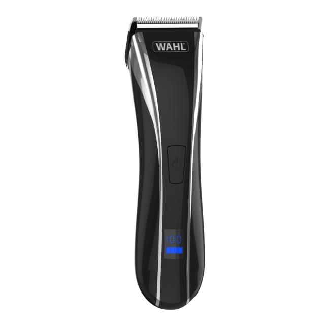 Машинка за подстригване Wahl 1911.0467, Lithium Ion, Cordless Clipper, 6 attachment combs, scissors, handle case and LCD charge indicator, Rinseable blade
