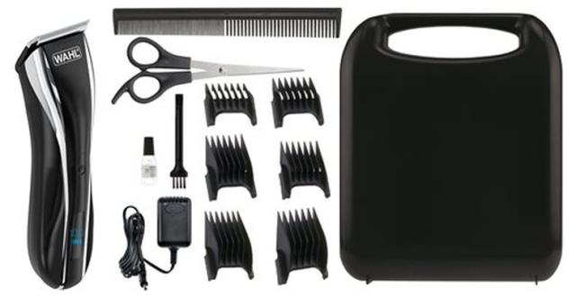Машинка за подстригване Wahl 1911.0467, Lithium Ion, Cordless Clipper, 6 attachment combs, scissors, handle case and LCD charge indicator, Rinseable blade