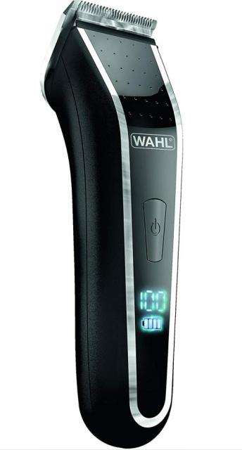 Машинка за подстригване Wahl 1902.0465, Lilthium Pro LCD 1902, Lithium Ion Clipper 8 attachment combs, scissors, and LED charge indicator