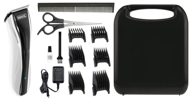 Машинка за подстригване Wahl 1910.0467, Lithium Pro LED, Lithium Ion Cordless Clipper, 6 attachment combs, scissors, handle case and LED charge indicator, Rinseable blade