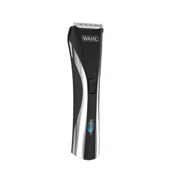 Машинка за подстригване Wahl 09697-1016, Hybrid Clipper LCD, Cord/ Cordless Clipper, 8 guide combs, rinseable blade, LCD screen, handle case and accessories