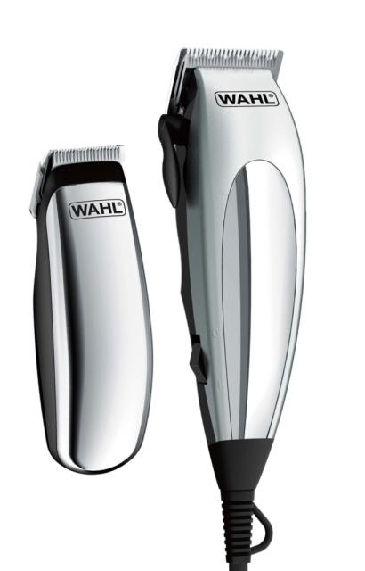 Машинка за подстригване Wahl 79305-1316, HomePro Deluxe, Corded Clipper Combo, Length adjustment with taper lever. 10 clipper combs, accessories and a battery trimmer