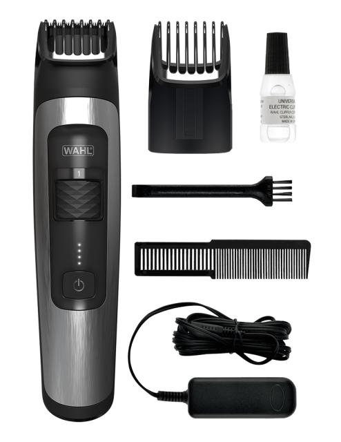 Тример Wahl 1065.046, Aqua Trim, Showerproof beardtrimmer Wheel mechanism allowing 38 cutting lengths, 100 min. runtime, 4 LED