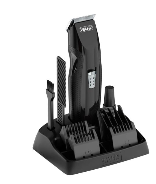 Тример Wahl 05606-508, Mustache & Beard, Battery Trimmer Detail bladeset and dual foil shaver, 6 position beard guide and 3 individual beard guides
