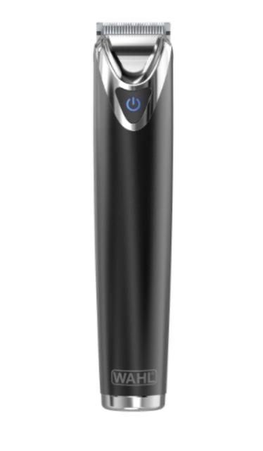 Тример Wahl 09864-016, Stainless Steel Trimmer Advanced, Accessories with dual foil shaver, detail trimmer, T-blade 3 trimmer combs, 6 pos. guide comb