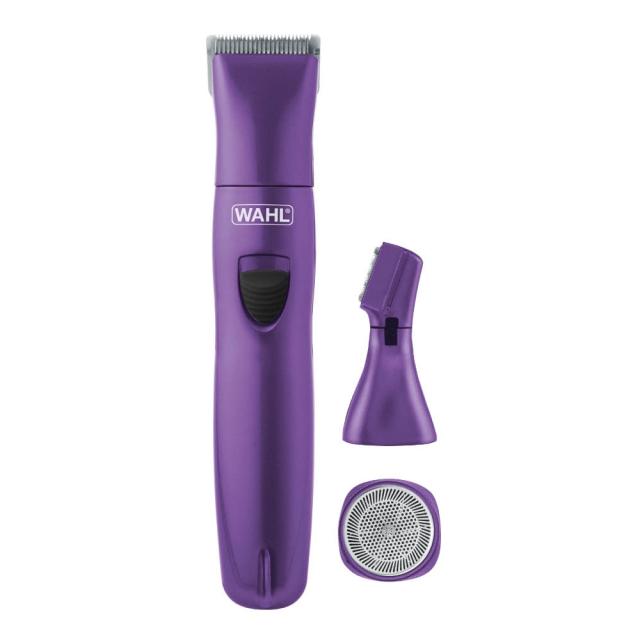 Тример Wahl 09865-116, Delicate Definitions, Lady Trimmer Rechargeable trimmer, eyebrow comb, rotary shaver and 5-position guide comb