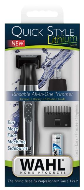 Тример Wahl 05604-035, QuickStyle Eyebrow, neckline, ear and nose trimmer