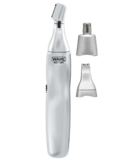 Тример Wahl 05545-2416, Ear, Nose & Brow Trimmer, 3 rinseable cutting heads for nose trimming, contour and eyebrow trimming