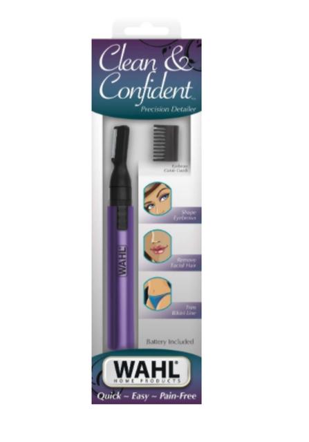 Тример Wahl 05640-116, Elegant trimmer for ladies, Ideal for bikini areas and necklines, Additional eyebrow attachment