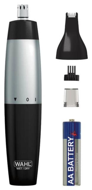 Тример Wahl 05560-1416, Ear, Nose & Brow Trimmer, 2 rinseable cutting heads for nose trimming, contour and eyebrow trimming