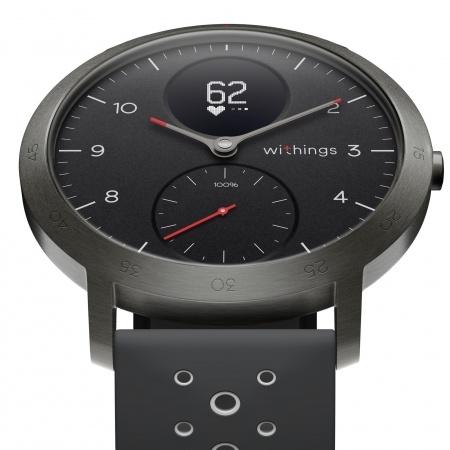 Фитнес гривна Withings Steel HR Sport (40mm), Black