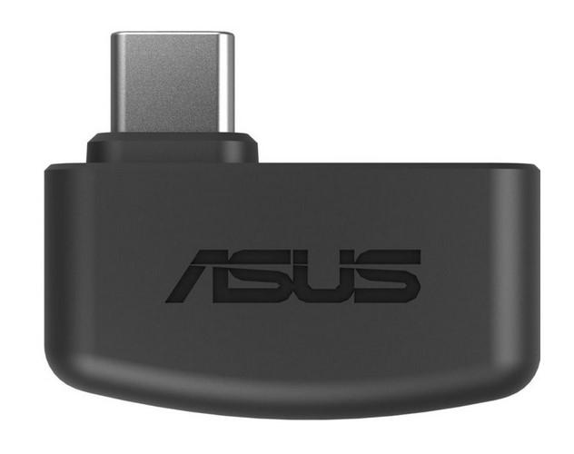 Слушалки ASUS TUF H3 Wireless, микрофон, виртуален 7.1 съраунд, USB C, черни
