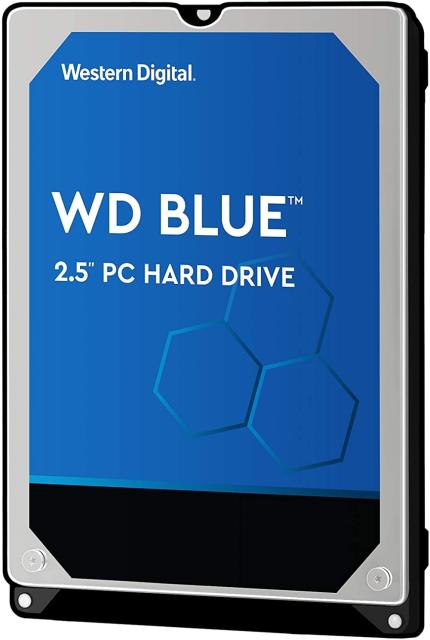 Твърд диск Western Digital Blue 2TB 2,5" 5400RPM 128MB SATA 6 Gb/s