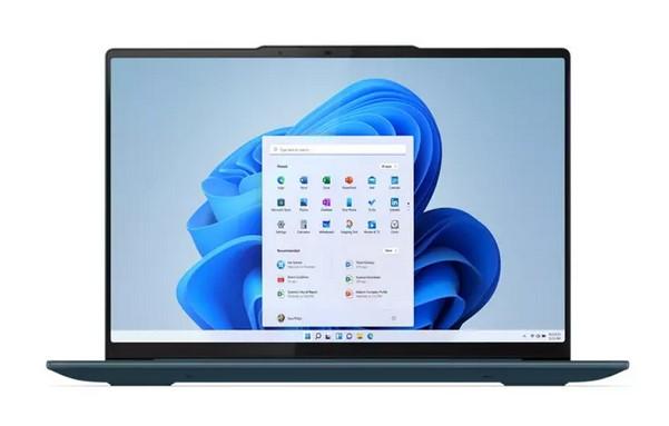 Лаптоп Lenovo Yoga Pro 7 14ARP8 (8-ядрен) AMD Ryzen 7 7735HS 3.2/4.75GHz, 14.5" (36.83cm) WQXGA Anti-Glare, 16GB LPDDR5, 1TB SSD NVMe, 1x USB4 40Gbps, Windows 11 Home