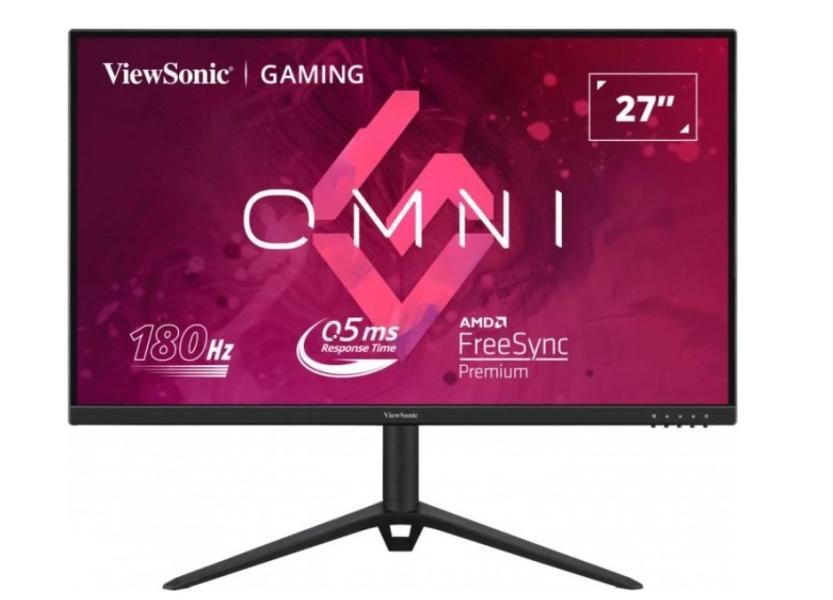 Монитор VIEWSONIC VX2728J 27.0" (68.58 cm) IPS панел, 1920x1080 16:9, 180Hz, 0.5ms MPRT, 250 cd/m², 2xHDMI, DP