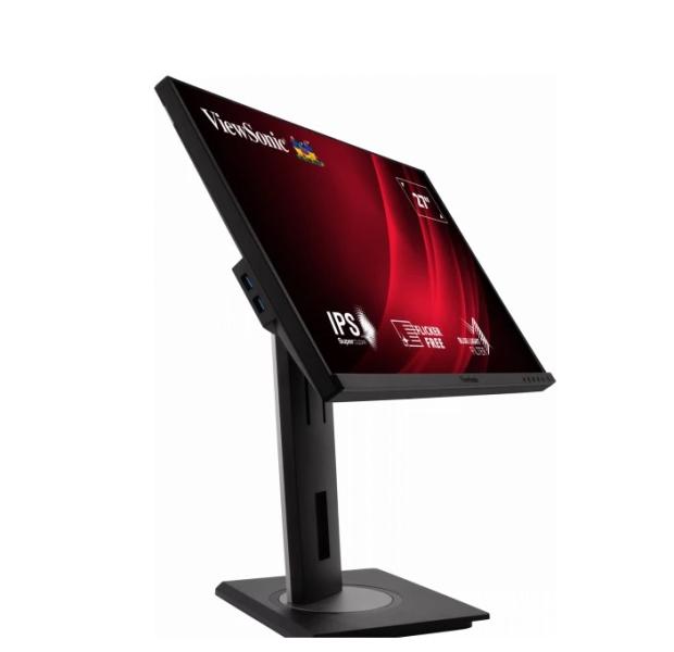 Монитор ViewSonic VG2748A-2, 27" (68.58 cm), IPS панел, Full HD, 5ms, 250cd/m2, DP, HDMI, VGA, 4x USB