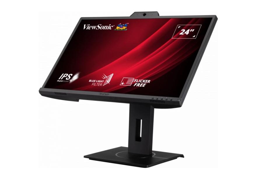 Монитор ViewSonic VG2440V, 23.8" (60.45 cm) IPS панел, Full HD, 5ms, 250 cd/m2, DisplayPort, HDMI, VGA, USB Hub