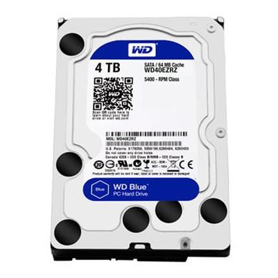 Твърд диск Western Digital Blue 4TB 5400rpm, SATA3 64MB Cache 3,5"