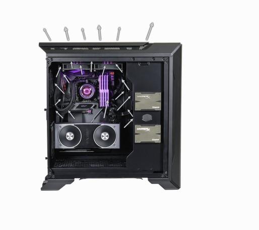 Кутия CoolerMaster Mastercase SL600M Black Edition, 1x USB 3.1 Type C, 2x USB 3.0, 2x USB 2.0, Mini ITX, Micro ATX, ATX, черна