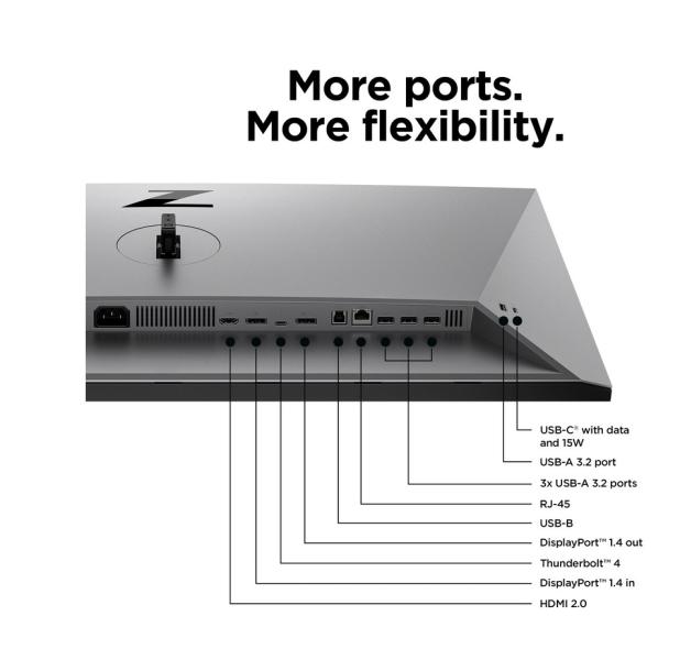 Монитор HP Z32k G3 31.5" (80.01 cm) IPS 4K UHD (3840 x 2160), 5ms GtG,  USB-C, DP,  HDMI, RJ45