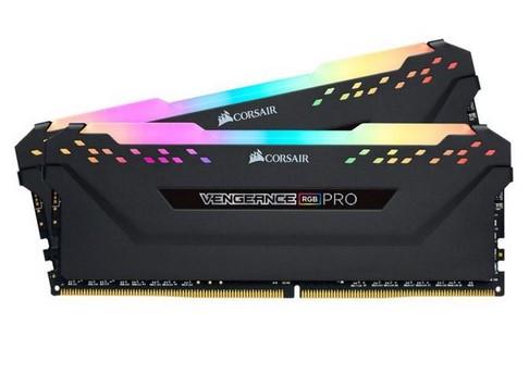 Памет Corsair Vengeance RGB PRO SL XMP 2.0 Black, 32GB (2x16GB) DDR4 3200MHz, 1.35V
