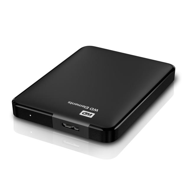 Твърд диск Western Digital Elements Portable 2.5" 1TB USB 3.0 Black
