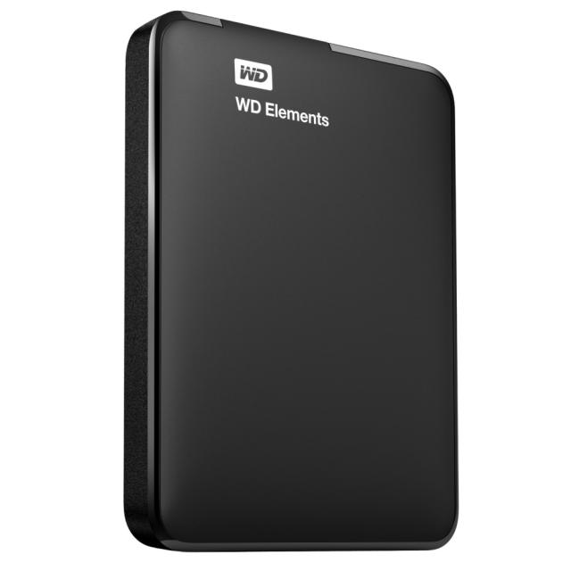 Твърд диск Western Digital Elements Portable 2.5" 3TB USB 3.0 Black